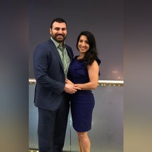 Beautiful Royal Blue Calvin Klein Dress